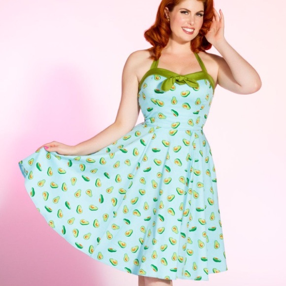 Pinup Couture Other - EUC Avocado Dress by Golightly